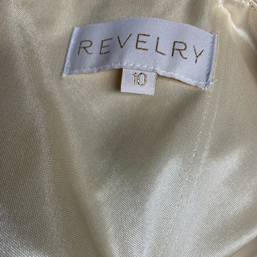 NEW Revelry Rory Elegant Satin Evening Gown Dress Size 10 - Picture 9 of 9